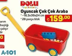 DOLU OYUNCAK ÇEK ÇEK ARABA